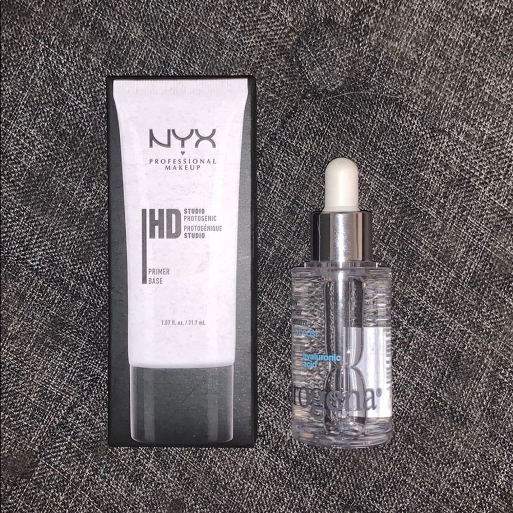 NYX Neutrogena Primers Brand New 2 oz Lot